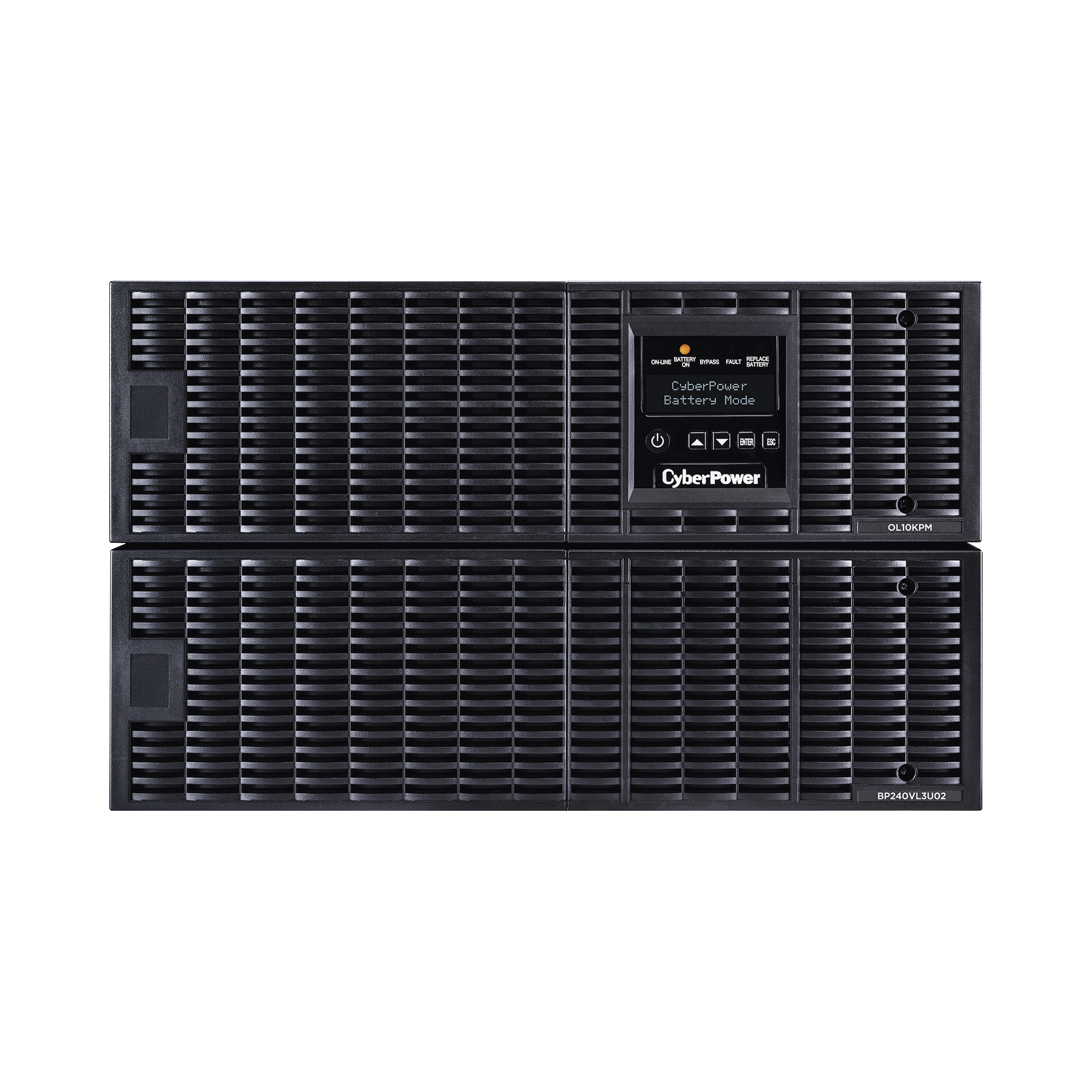UPS de 10000 VA/10000 W, Online Doble Conversión, 200 - 240 Vac de Entrada, 200 - 240 Vac de Salida, Terminal Hardwired, Onda Senoidal Pura, Torre o Rack de 6 UR, Con 3 Tomas NEMA L6-30R UPS de 10000 VA/10000 W, Online Doble Conversión, 200 - 240 Vac de Entrada, 200 - 240 Vac de Salida, Terminal Hardwired, Onda Senoidal Pura, Torre o Rack de 6 UR, Con 3 Tomas NEMA L6-30R